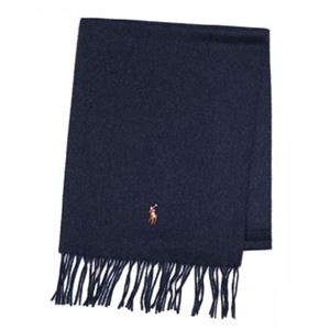 RalphLauren（ラルフローレン） マフラー 6F0341 414 WORTH NAVY