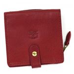IL Bisonte（イルビゾンテ） 二つ折り財布（小銭入れ付） C0962 245 ROSSO RUBINO