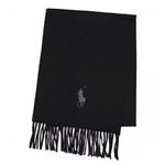 RalphLauren（ラルフローレン） マフラー 6F0349 1 POLO BLACK／GREY