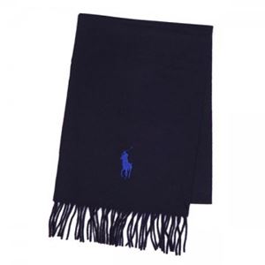 RalphLauren（ラルフローレン） マフラー 6F0349 433 HUNTER NAVY／ROYAL