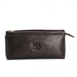 IL BISONTE（イルビゾンテ） ペンケース C0762 455 DARK BROWN