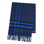 Burberry（バーバリー） マフラー GIANT ICON 168 BBR NAVY／BRIGHT COBALT