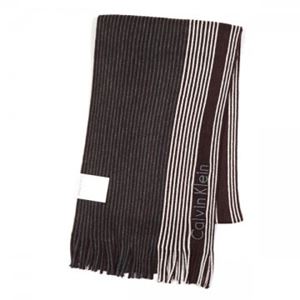 Calvin Klein（カルバンクライン） マフラー  77300 WGY CHARCOAL/CLARET/SOFT GREY