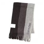 Calvin Klein（カルバンクライン） マフラー  77302 WGY CHARCOAL/CLARET/SOFT GREY