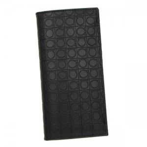 Ferragamo（フェラガモ） 長財布 669413 568296 DEEP BLACK