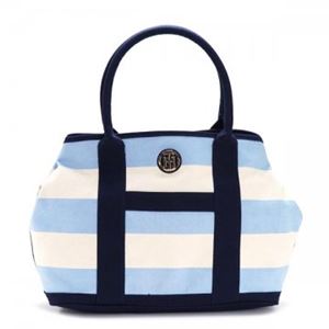 TOMMY HILFIGER（トミーヒルフィガー） トートバッグ 6932079 466 PLACID BLUE／NATURAL