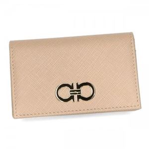 Ferragamo（フェラガモ） カードケース 22C330 614576 NEW BISQUE