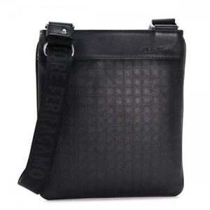Ferragamo（フェラガモ） ナナメガケバッグ 249420 565111 DEEP BLACK
