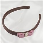 Ferragamo（フェラガモ） アクセサリー 346223 631640 MARSHMALLOW／DEEP TAUPE-ORO