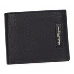 Ferragamo（フェラガモ） 二つ折り財布（小銭入れ付） 660293 636433 NERO