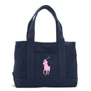 RalphLauren（ラルフローレン） トートバッグ  950188  NAVY / BLUSH PINK PP