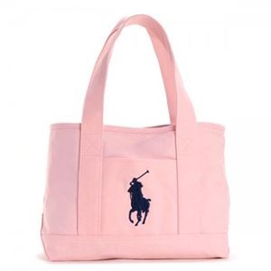 RalphLauren（ラルフローレン） トートバッグ  950189  PINK/NAVY PP
