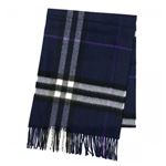 Burberry（バーバリー） マフラー   4041B DARK INDIGO CHECK