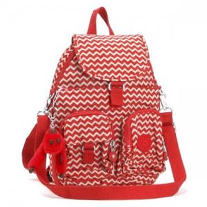 Kipling（キプリング） バックパック  K13108 A90 CHEVRON RED PR