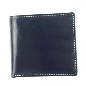 Whitehouseco（ホワイトハウスコックス） 二つ折り財布（小銭入れ付） S7532 NAVY