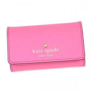 KATE SPADE（ケイトスペード） キーケース PWRU4039 679 TULIP PINK//CRISP LINEN