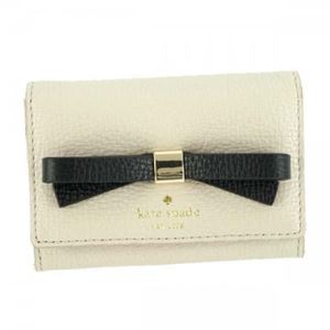 KATE SPADE（ケイトスペード） 小銭入れ PWRU5012 291 CRISP LINEN/BLACK