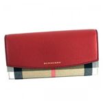 Burberry（バーバリー） 長財布 3975327 RUSSET RED