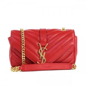 Yves Saint Laurent（イブサンローラン） ナナメガケバッグ 399289 6422 NEW RED