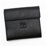 IL Bisonte（イルビゾンテ） 二つ折り財布（小銭入れ付） C0455 153 BLACK