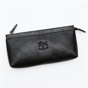 IL Bisonte（イルビゾンテ） ペンケース C0762 153 BLACK