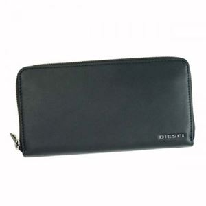 DIESEL（ディーゼル） 長財布 X03360 H5856 ANTHRACITE/GREEN GABLES