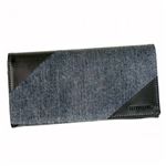 DIESEL（ディーゼル） 長財布 X03590 H4807 LIGHT BLUE/BLACK
