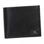 Ferragamo（フェラガモ） 二つ折り財布（小銭入れ付） 669790 588862 NERO