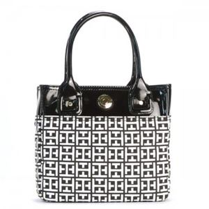 TOMMY HILFIGER（トミーヒルフィガー） トートバッグ 6928785 990 BLACK/NATURAL