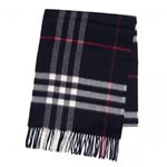 Burberry（バーバリー） マフラー GIANT ICON 168 BBR NAVY CHECK