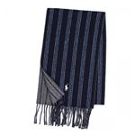 RalphLauren（ラルフローレン） マフラー 6F0346 433 NAVY/PERIWINKLE/CREAM