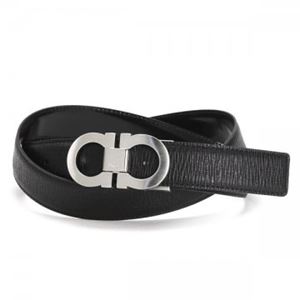 Ferragamo（フェラガモ） ベルト 671041 352443 NERO 長さ115まで対応