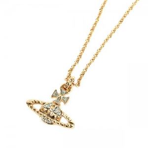 Vivienne Westwood（ヴィヴィアンウエストウッド） ペンダント/ネックレス MT12628/4 CRYSTAL/PINK GOLD/RHODIUM