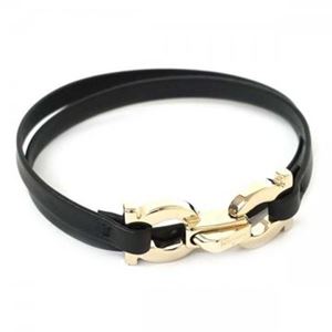 Ferragamo（フェラガモ） ブレスレット 345920 616698 NERO/ORO CH