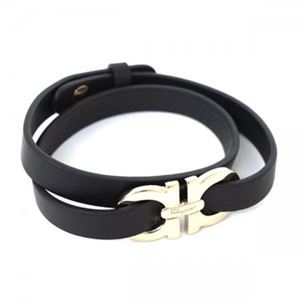 Ferragamo（フェラガモ） ブレスレット 346933 650476 NERO/ORO CH