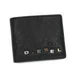 DIESEL（ディーゼル） 二つ折り財布（小銭入れ付） JEM WALLETS XR06 T8013 ブラック H9.5×W11×D1.5