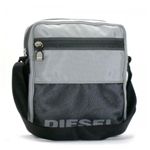 DIESEL（ディーゼル） ナナメガケバッグ SURF IN THE NET... XS83 T8059 グレー H35×W32×D8
