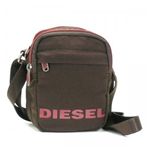 DIESEL（ディーゼル） ナナメガケバッグ ROAD 4 FREEDOM XQ44 T2185 WI/ダークブラウン H18×W13×D7