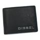 DIESEL（ディーゼル） 二つ折り財布（小銭入れ付） JEM WALLETS XS99 T8013 ブラック H8.3×W11×D1.5
