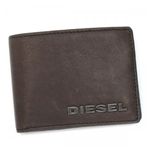 DIESEL（ディーゼル） 二つ折り財布（小銭入れ付） JEM WALLETS XS99 T2178 ライトブラウン H8.3×W11×D1.5