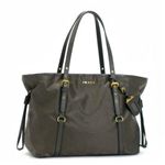 Prada(プラダ) トートバッグ NYLON JACQUARD+SAFFI BR4251 170 グレー H28×W44/34×D15