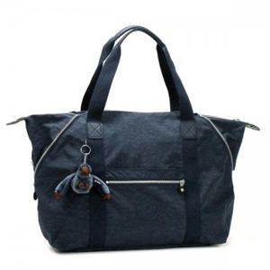 Kipling（キプリング） ボストンバッグ BASIC K01362 521 ブラック/ブルー H38×W44×D19