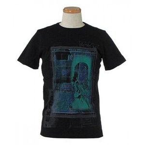 DIESEL（ディーゼル） メンズTシャツ 00CJPY 900 ブラック L68 S19 W50 S H40