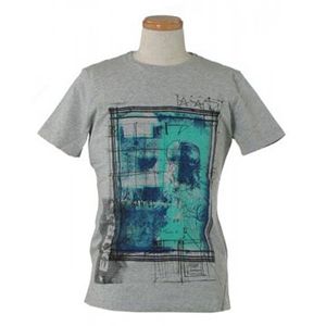 DIESEL（ディーゼル） メンズTシャツ 00CJPY 912 ライトグレー L68 S19 W50 S H40