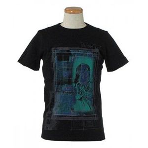 DIESEL（ディーゼル） メンズTシャツ 00CJPY 900 ブラック L70 S19 W52 S H41