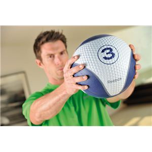 Reebok�i���[�{�b�N�j Medicine Ball�i���f�B�V���{�[���j 3kg RE40123BL�摜���̂P�X�V��