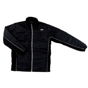 ヤマト卓球 ウィンタージャケット 33733 ブラック×シルバー S [卓球ウエア/トレーニングジャケット/卓球用品/TSP]