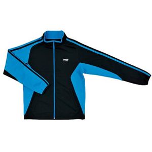 ヤマト卓球 ユニアシメJJ 33823 ブラック×ブルー XO [卓球ウエア/トレーニングジャケット/卓球用品/TSP]