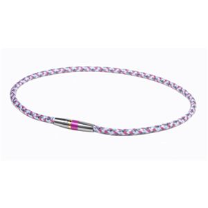 Phiten（ファイテン） RAKUWA ネック X50 ハイエンド III ピンク 50CM TG475453
