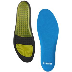 Finoa（フィノア） インパクト 男性用インソールM （25 〜 26.5 cm ） 32072 （靴の中敷き）